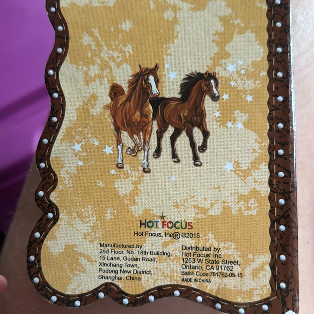 mini horse notebook - Picture 3 of 3